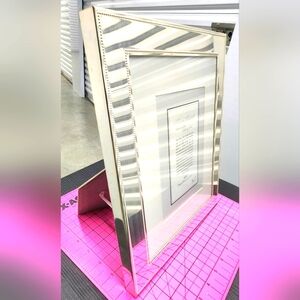 Philip Whitney LTD. Silver Plated 5"x7" mat in 8"x10" Pictute Frame